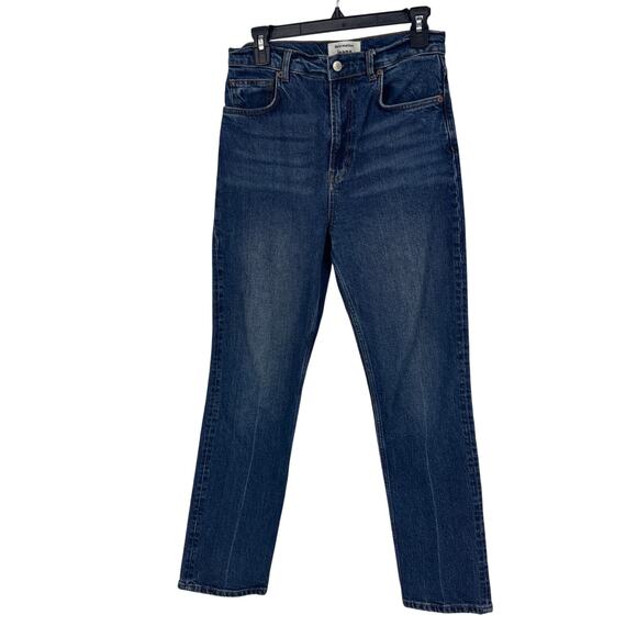 Reformation Denim - Reformation Liza Ultra high rise straight Jean size 28 wash icarian classic NY